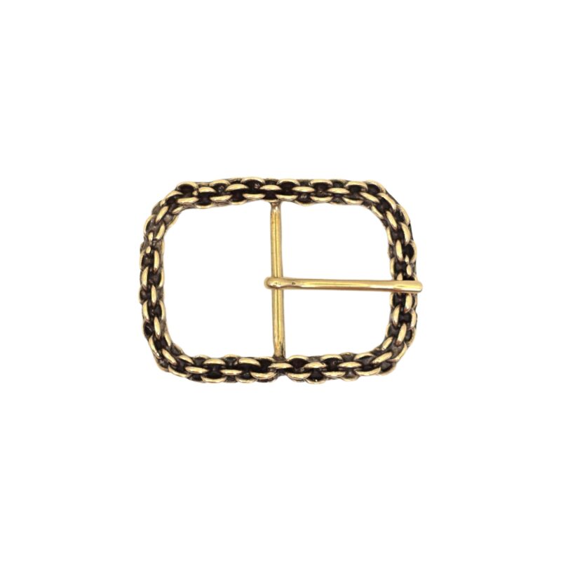 Hebilla  doble 40mm oro viejo 9211