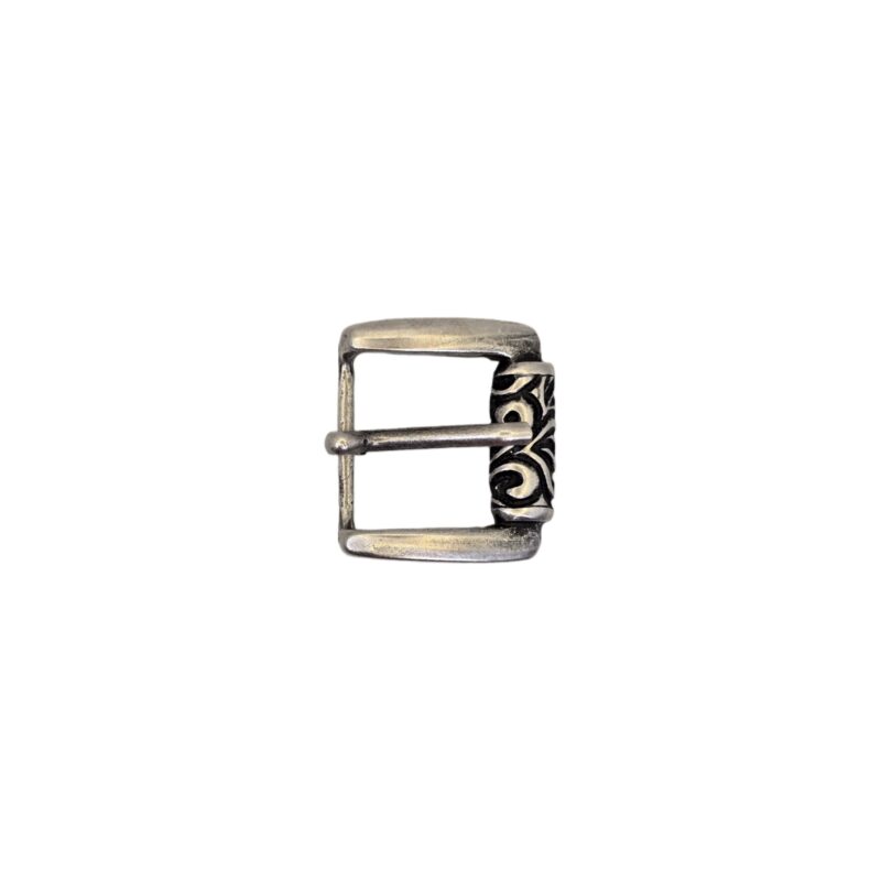 Hebilla 30mm plata vieja 9216