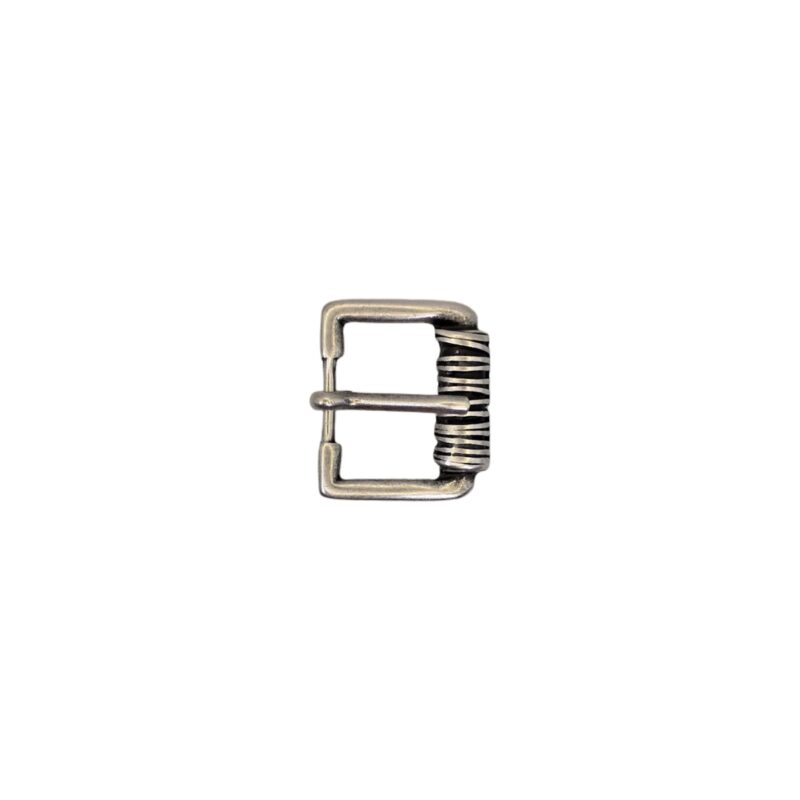 Hebilla 30mm plata vieja 9217