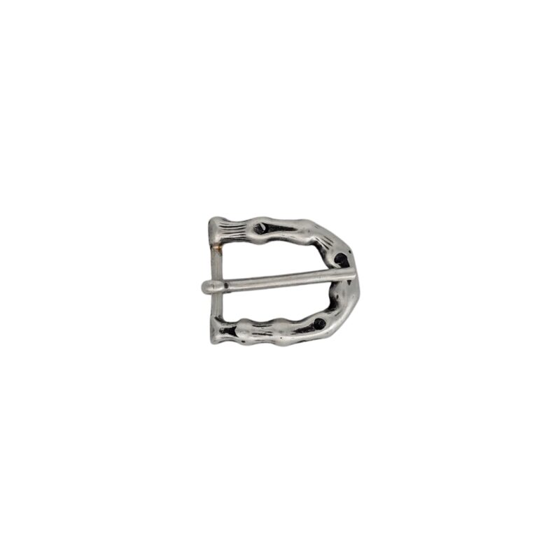 Hebilla 30mm plata vieja 9028
