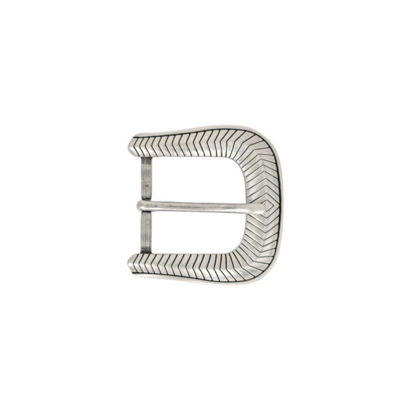 Hebilla 35mm plata inglesa 9076