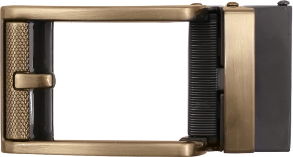 Brushed old brass