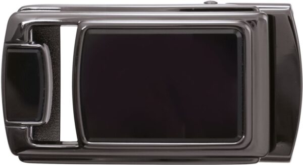 CL shiny gun metal + black enamel